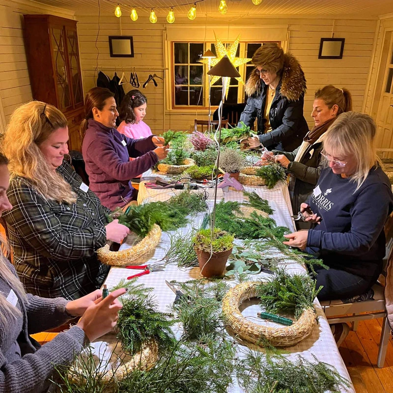 Bind En Adventskrans - Kurs 4 Bind En Adventskrans - Kurs - Image 2