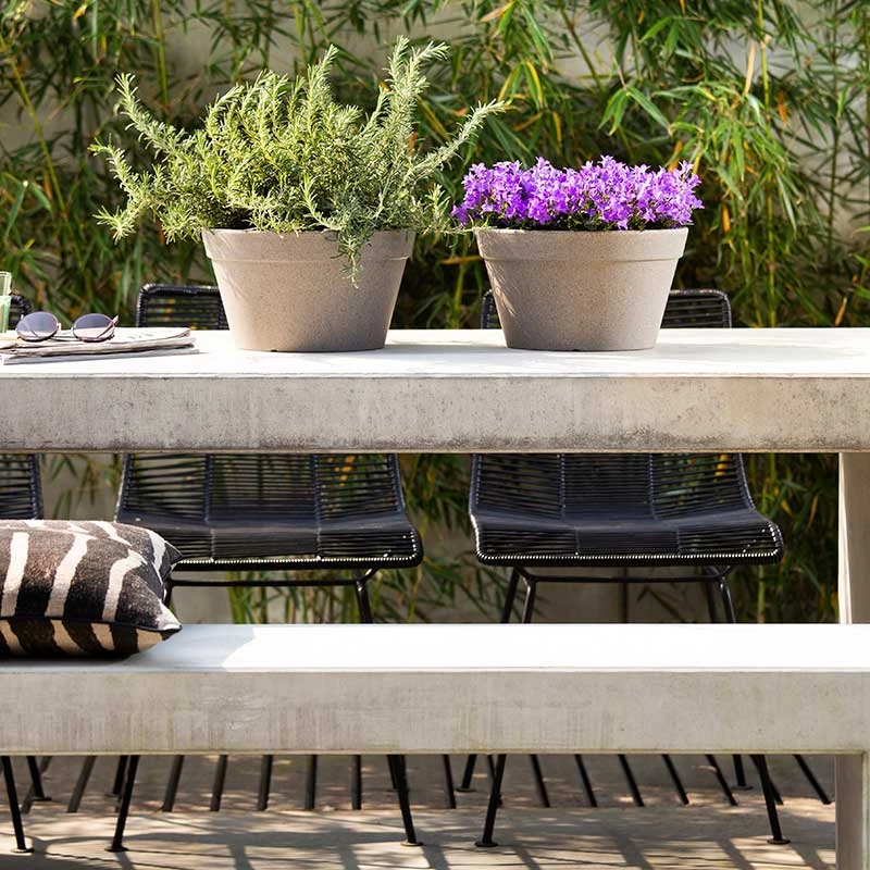 Elho Bambuskål 30 Cm, Sand 4 Elho Bambuskål 30 Cm, Sand - Image 2