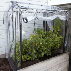 Drivhus DeLux För Odlingslåda, Svart 11 Drivhus DeLux För Odlingslåda, Svart -Garden Supplies Sales 2024 drivhus odlingslada