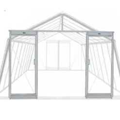 Extradörr/dubbeldörr, Alu