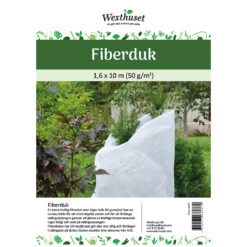 Fiberduk 50 G, 1,6x10m - 16kvm -Garden Supplies Sales 2024 fiberduk wexthuset forpackning 50 g