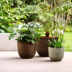 Elho Kruka Fuente Grains 47 Cm, Rostbrun -Garden Supplies Sales 2024 fuente grains olika storlekar och farger