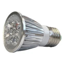 LED-lampa Growspot 7W E27-sockel Röd/vit