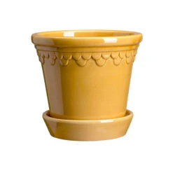 Bergs Potter Kruka Köpenhamn 14 Cm, Gul -Garden Supplies Sales 2024 gul kruka kopenhamn 14cm