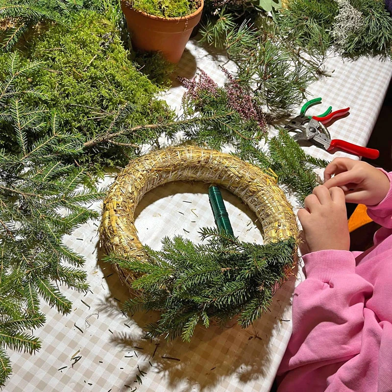 Bind En Adventskrans - Kurs 5 Bind En Adventskrans - Kurs - Image 3