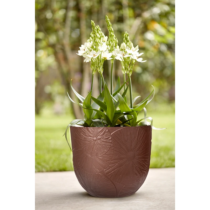 Elho Kruka Fuente Lily 30 Cm, Rostbrun 4 Elho Kruka Fuente Lily 30 Cm, Rostbrun - Image 2