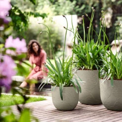 Elho Kruka Fuente Lily 38 Cm, Stengrå -Garden Supplies Sales 2024 kruka fuente lily stengra