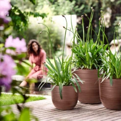 Elho Kruka Fuente Rings 30 Cm, Rostbrun -Garden Supplies Sales 2024 kruka fuente rings kollektion rostbrun 1