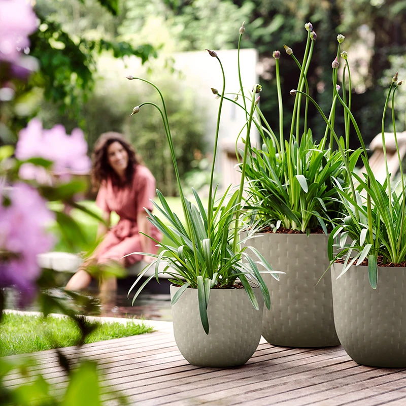 Elho Kruka Fuente Grains 38 Cm, Stengrå 4 Elho Kruka Fuente Grains 38 Cm, Stengrå - Image 2