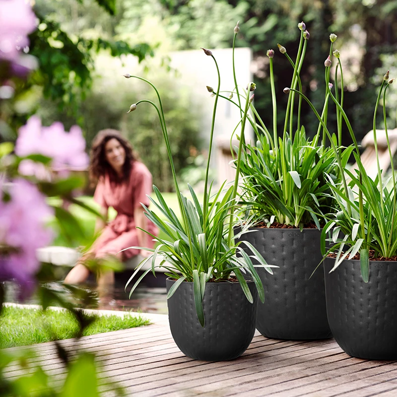 Elho Kruka Fuente Grains 47 Cm, Svart 4 Elho Kruka Fuente Grains 47 Cm, Svart - Image 2