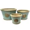 Låg Kruka Kew Garden, Tiffany Blue Small -Garden Supplies Sales 2024 kruka kew garden low planter tiffany blue color 1