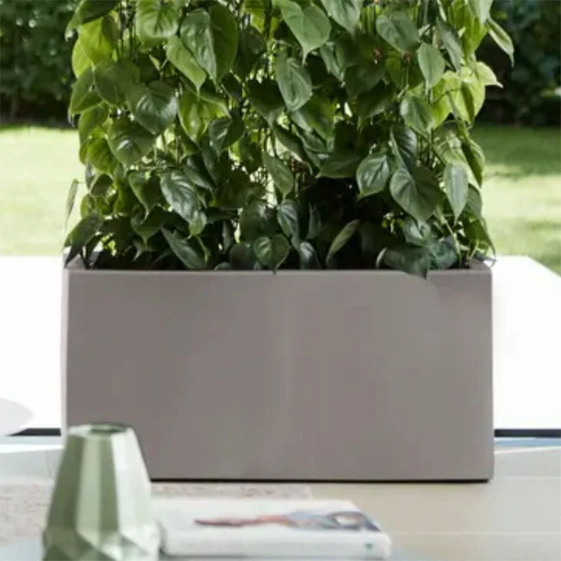 Elho Kruka Vivo Med Hjul 88x39 Cm, Varmgrå 3 Elho Kruka Vivo Med Hjul 88x39 Cm, Varmgrå