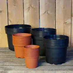 Stora Krukpaketet, Runda Krukor -Garden Supplies Sales 2024 krukset runda krukor 9 cm 3 liter