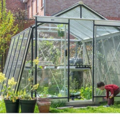 Action 9,1 Kvm, Alu -Garden Supplies Sales 2024 miljobild vaxthus modell action