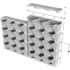 Minigarden Vertical Bevattningsset