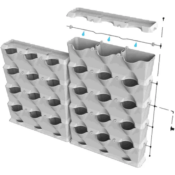 Minigarden Vertical Bevattningsset 3 Minigarden Vertical Bevattningsset