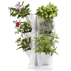 Minigarden Corner Vertikalodling, Grå 13 Minigarden Corner Vertikalodling, Grå -Garden Supplies Sales 2024 minigarden vertical tva moduler med blandade krukvaxter