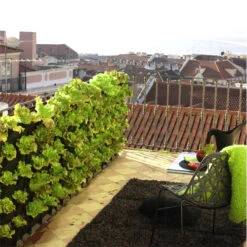 Minigarden Vertical Växtvägg, Grön -Garden Supplies Sales 2024 minigarden vertical utbyggd vaggodling pa balkongen 2