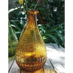Glasvas Amber -Garden Supplies Sales 2024 minivas amber