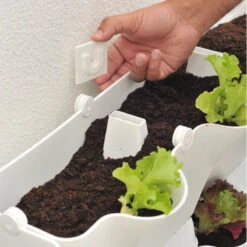 Minigarden Fäste, Fixers Grå -Garden Supplies Sales 2024 narbild montering vaggfaste vaggodlingssystem 3