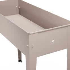 Planteringslåda På Ben Urban Garden, Taupe -Garden Supplies Sales 2024 odlingslada urban garden dark taupe narbild