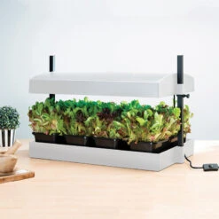 Odlingsstation LED Stor, Vit -Garden Supplies Sales 2024 odlingsstation med bevattningsbricka vit