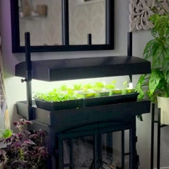 Odlingsstation LED Stor, Svart -Garden Supplies Sales 2024 odlingsstation stor med frosadder LS