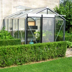 Expert Plus 6,9 Kvm, Alu 10 Expert Plus 6,9 Kvm, Alu -Garden Supplies Sales 2024 odlingsvaxthus expert plus placerad mot vagg