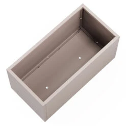 Odlingslåda, Upphöjd 100x50, Taupe 7 Odlingslåda, Upphöjd 100x50, Taupe -Garden Supplies Sales 2024 planteringskarl metal planter 50 taupe ovanifran