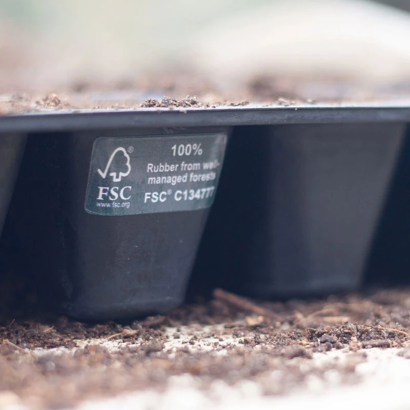 Pluggbrätte Av Naturgummi 20 Celler, Delbart 9 Pluggbrätte Av Naturgummi 20 Celler, Delbart - Image 7