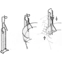 Krukhängare, 5-pack -Garden Supplies Sales 2024 pothanger hangare skiss