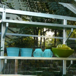 Set Med Två Aluminiumhyllor 86 X 15 Cm