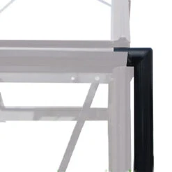 Stuprör I Svart Aluminium, 2-pack