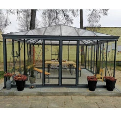 Tetra 9,5 Kvm, Lackerat -Garden Supplies Sales 2024 tetra vaxthus framifran 2