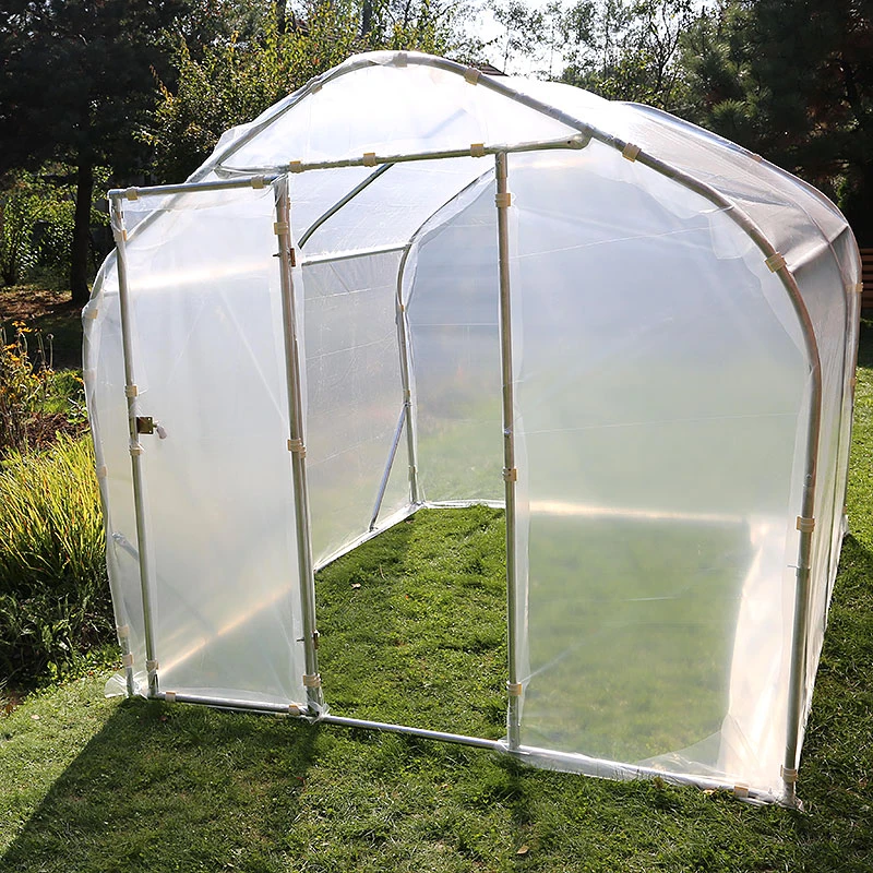 Tunnelväxthus Spira 17,5 Kvm, 2 X 8,75 M, 1 Dörr 3 Tunnelväxthus Spira 17,5 Kvm, 2 X 8,75 M, 1 Dörr