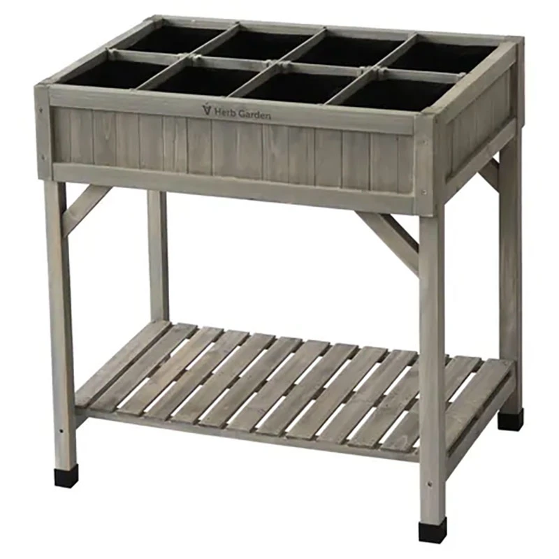 Odlingslåda För örter, Askgrå 4 Odlingslåda För örter, Askgrå - Image 2