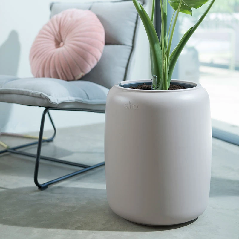 Elho Kruka Pure Beads Medium 39 Cm, Beige 3 Elho Kruka Pure Beads Medium 39 Cm, Beige